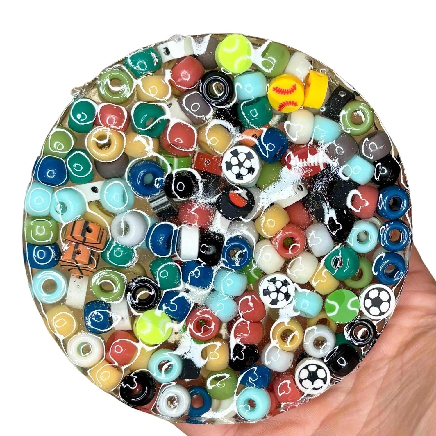 Reuseable Picky Pad Sports Galore, remelt 30+ times, biodegradable, stress relief, fidget toy, picking, focus tool, sensory experience, great for fine motor skills!