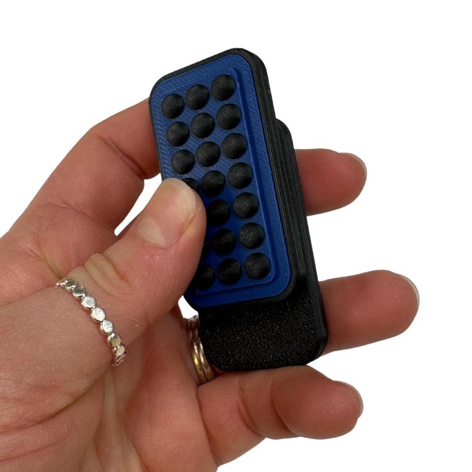 KLYX Fidget Slider Big Bump Texture, Focus Tool & Sensory Aid for Grounding and Tactile Feedback, Stress Relief, Satisfying Click (Copy)