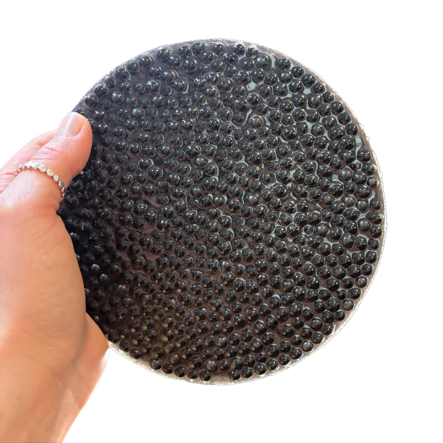 Reuseable Picky Pad 2.25X! BIG DADDY PATTY Dark Matter, biodegradable, stress relief, fidget toy, picking, anxiety relief, fine motor skills