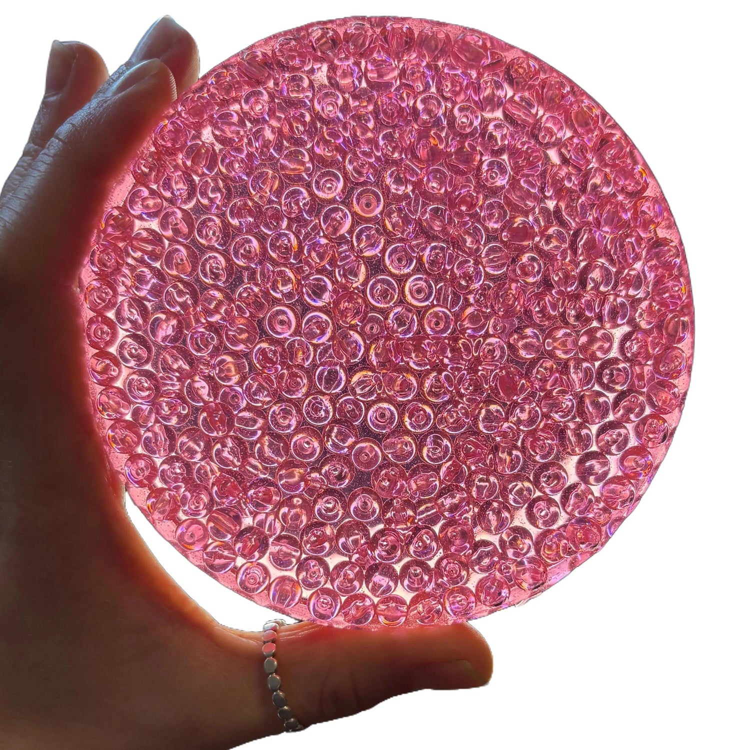 Reuseable Picky Pad Bubble Bliss Pink Series, biodegradable, stress relief, fidget toy, picking, squishy, great for fine motor skills!