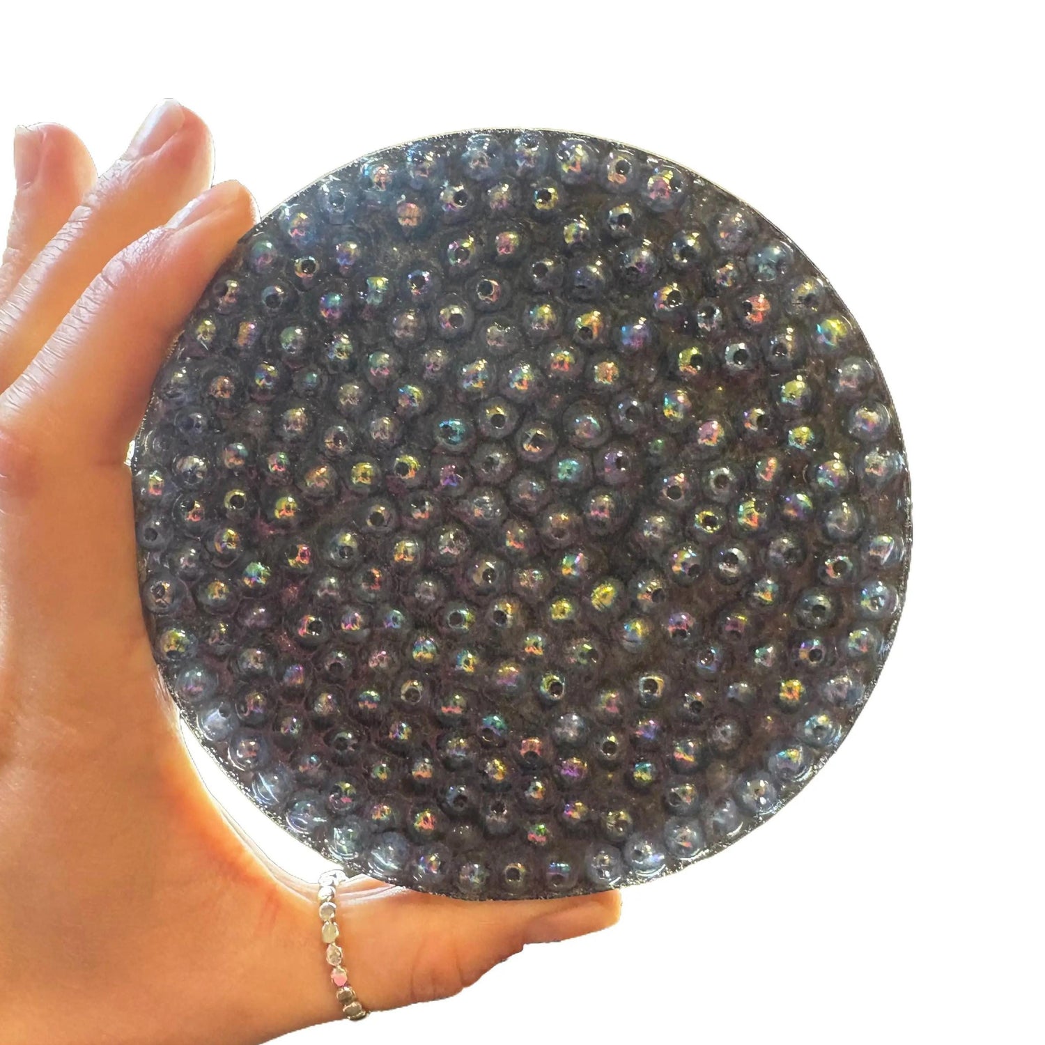 Reuseable Picky Pad Dark Matter Bubble Bliss, biodegradable, stress relief, fidget toy, picking, squishy, great for fine motor skills!