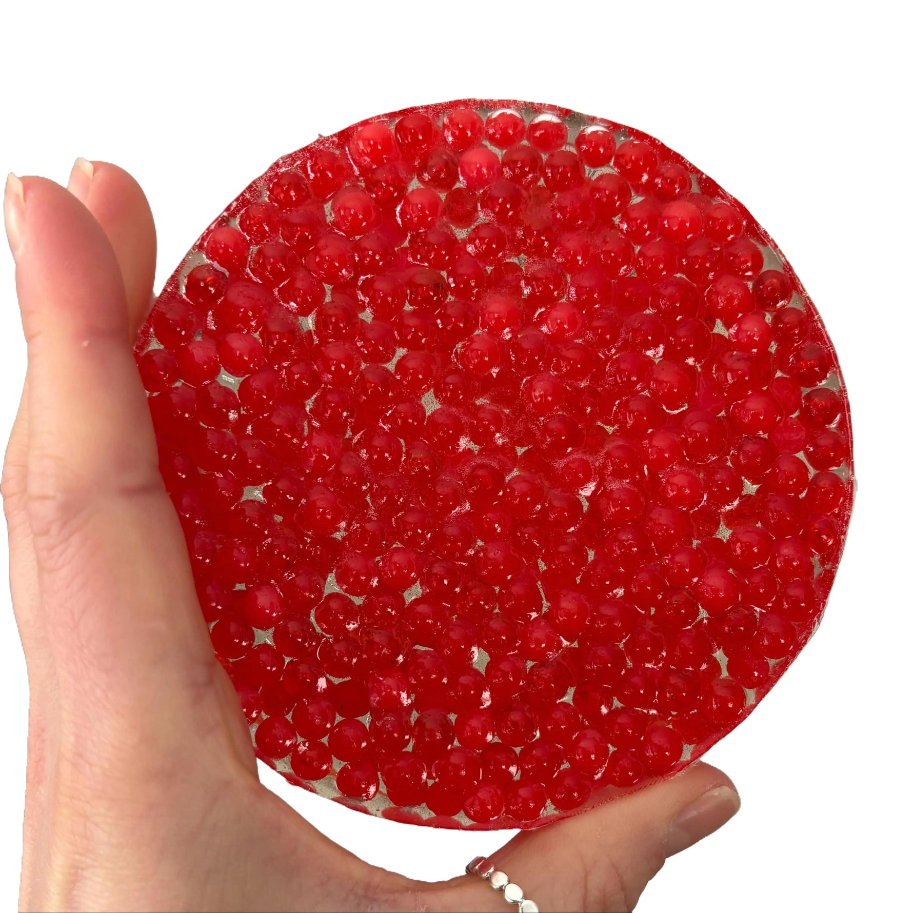 Reuseable Picky Pad w/ OVER 300 BEADS, biodegradable, great for stress relief, fidget toy, focus tool, picking, stress relief, fine motor skills, squishy gel base